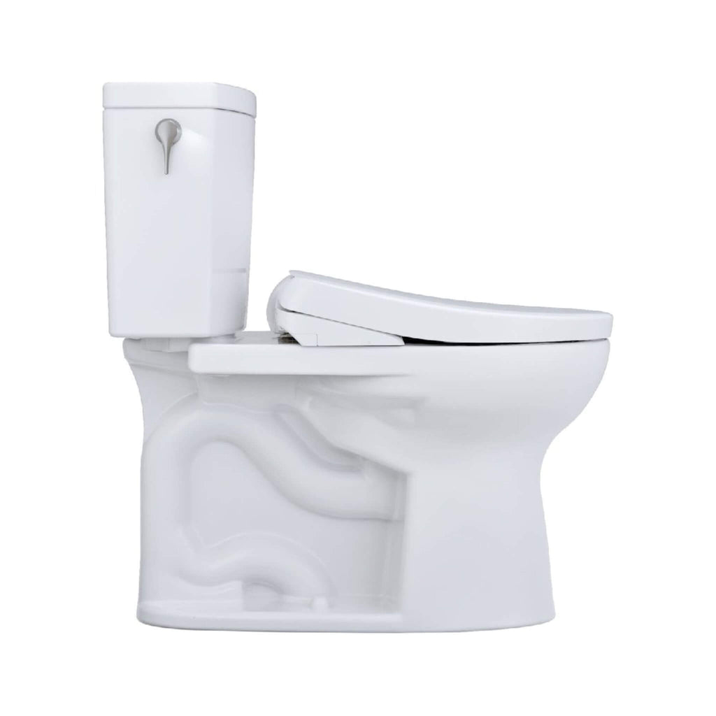 [MW4544736CUFG#01] TOTO Drake II Washlet S7A With 1.0 GPF Elongated Bidet Toilet (SAK27924)- Saksby Wholesale - Side View