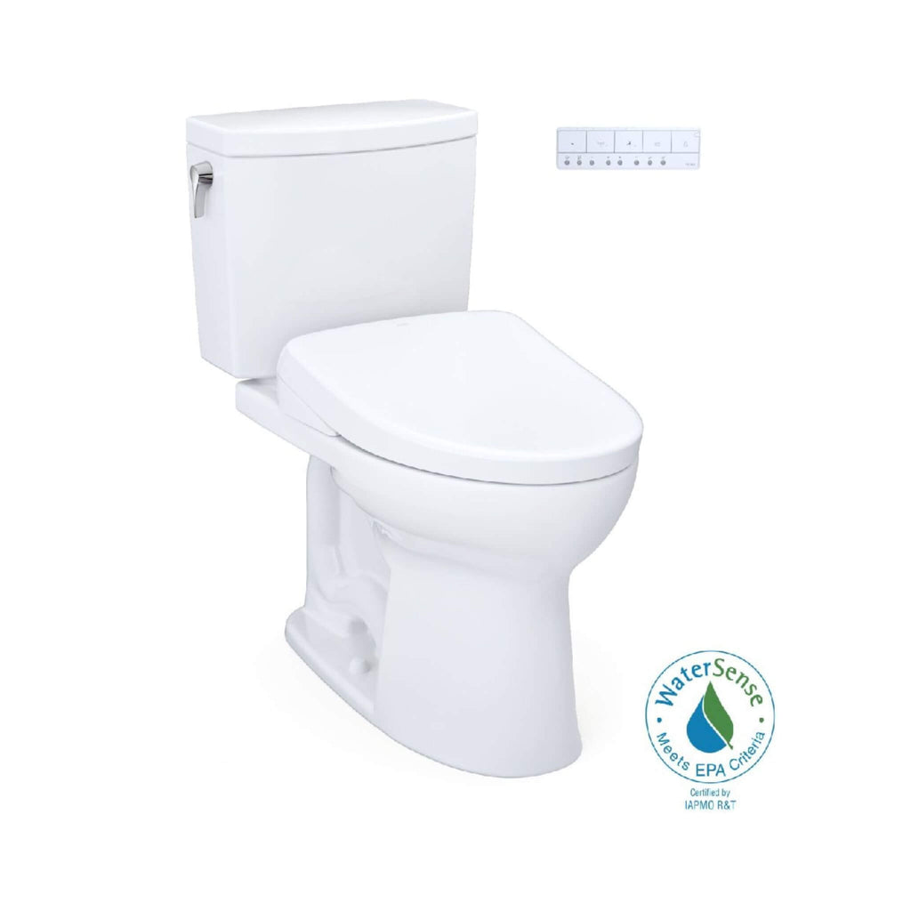 [MW4544736CUFG#01] TOTO Drake II Washlet S7A With 1.0 GPF Elongated Bidet Toilet (SAK27924)- Saksby Wholesale - Water Sense Certified