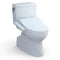 [MW4743074CUFG#01] TOTO Vespin II 1.0 GPF Elongated Toilet With C2 Bidet Seat And Left Hand Lever (SAK17351)