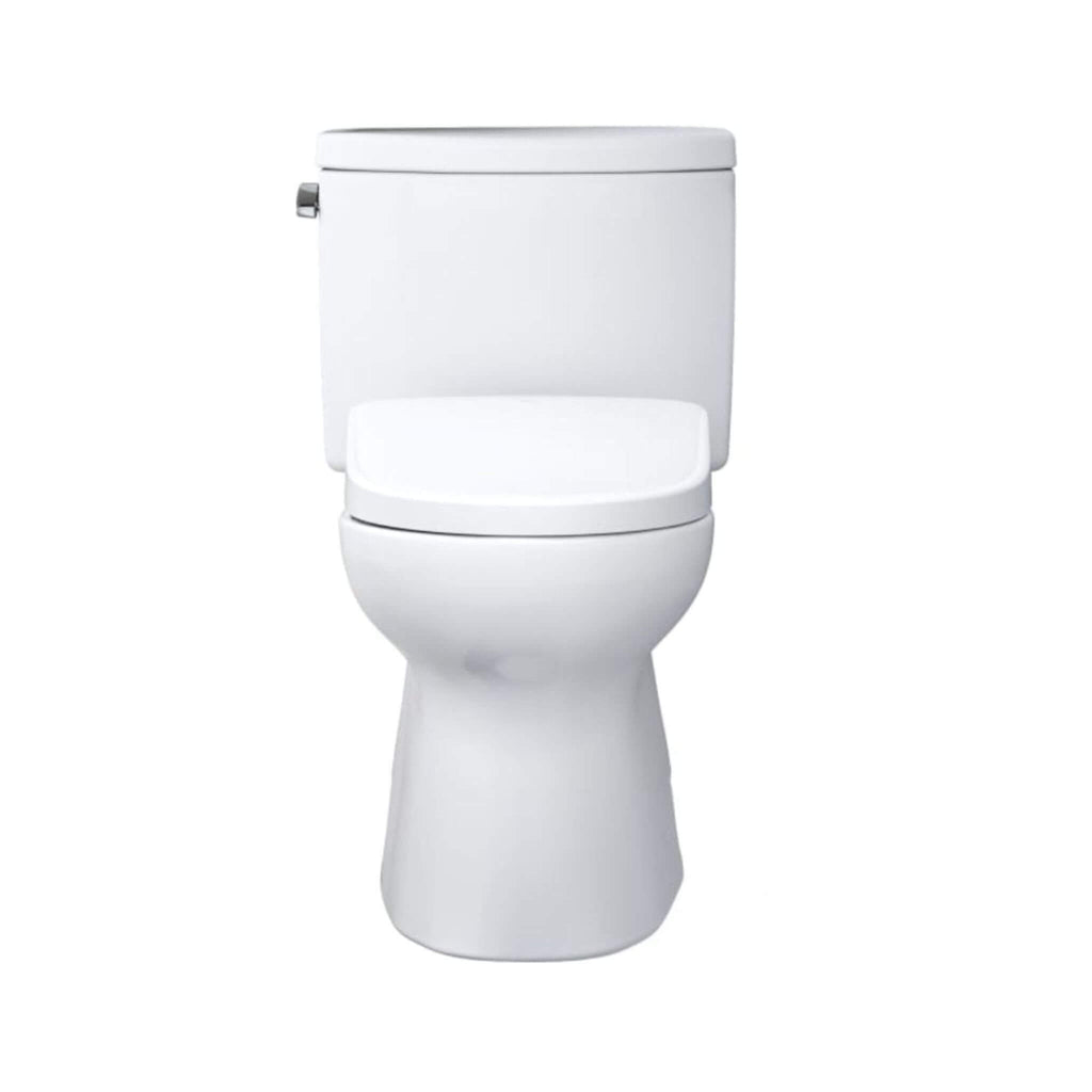 [MW4744726CEFG#01] TOTO Vespin II 1.28 GPF Chair Height Elongated Toilet With Washlet+ S7 Bidet Seat (SAK26135) - Saksby Wholesale - Front View