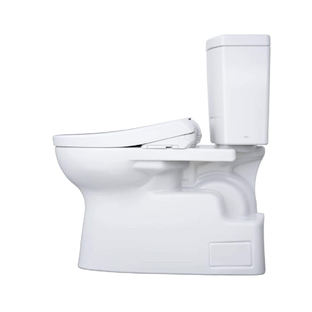 [MW4744726CUFG#01] TOTO Vespin II 1 GPF EWater Elongated Toilet With Washlet S7 Bidet Seat And Night Light (SAK10956) - Saksby Wholesale - Right SIde View
