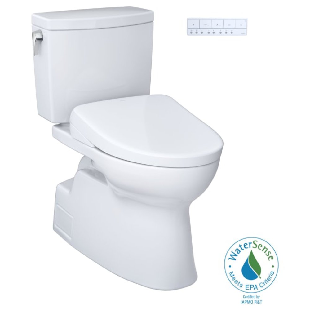 [MW4744726CUFG#01] TOTO Vespin II 1 GPF EWater Elongated Toilet With Washlet S7 Bidet Seat And Night Light (SAK10956)