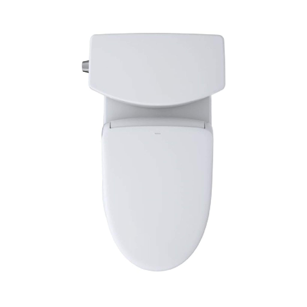 [MW4744736CUFG#01] TOTO Vespin II 1 GPF Elongated Chair Height Toilet With Washlet S7A Auto Open Bidet Seat (SAK56135) - Saksby Wholesale - Top View