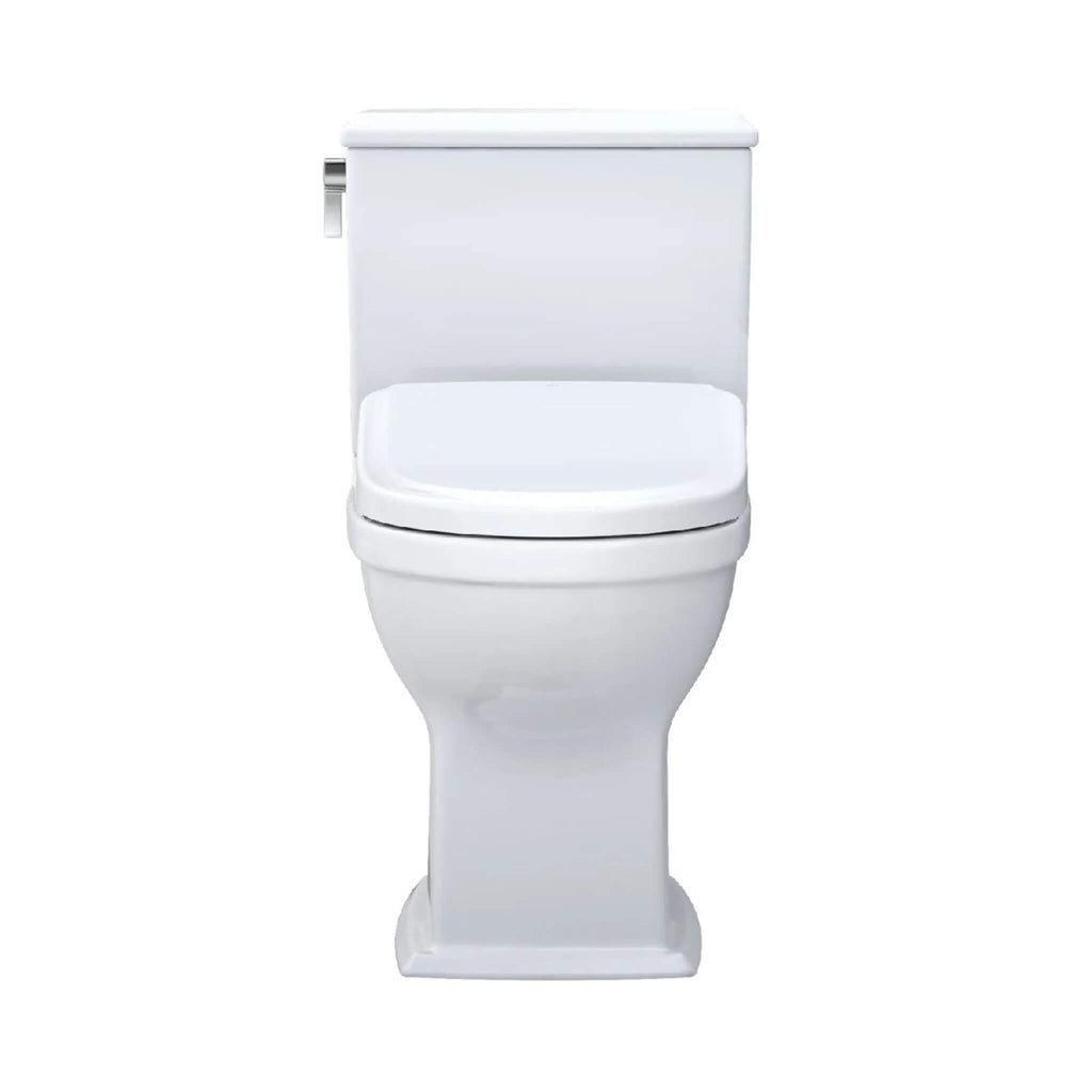 [MW4944724CEMFG#01] TOTO Connelly 0.9 GPF and 1.28 GPF Dual Flush Elongated Cefiontect Toilet With Washlet S7 Bidet Seat (SAK43705) - Saksby Wholesale - Front View