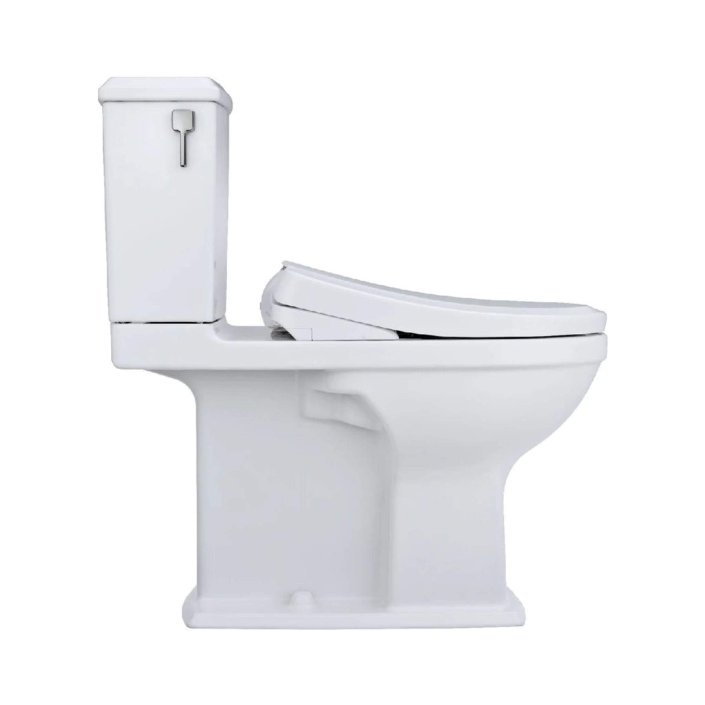 [MW4944734CEMFG#01] TOTO Connelly 1.28 GPF And 0.9 GPF Elongated Toilet With S7A Auto Open Bidet Seat (SAK24169) - Saksby Wholesale - Right Side View