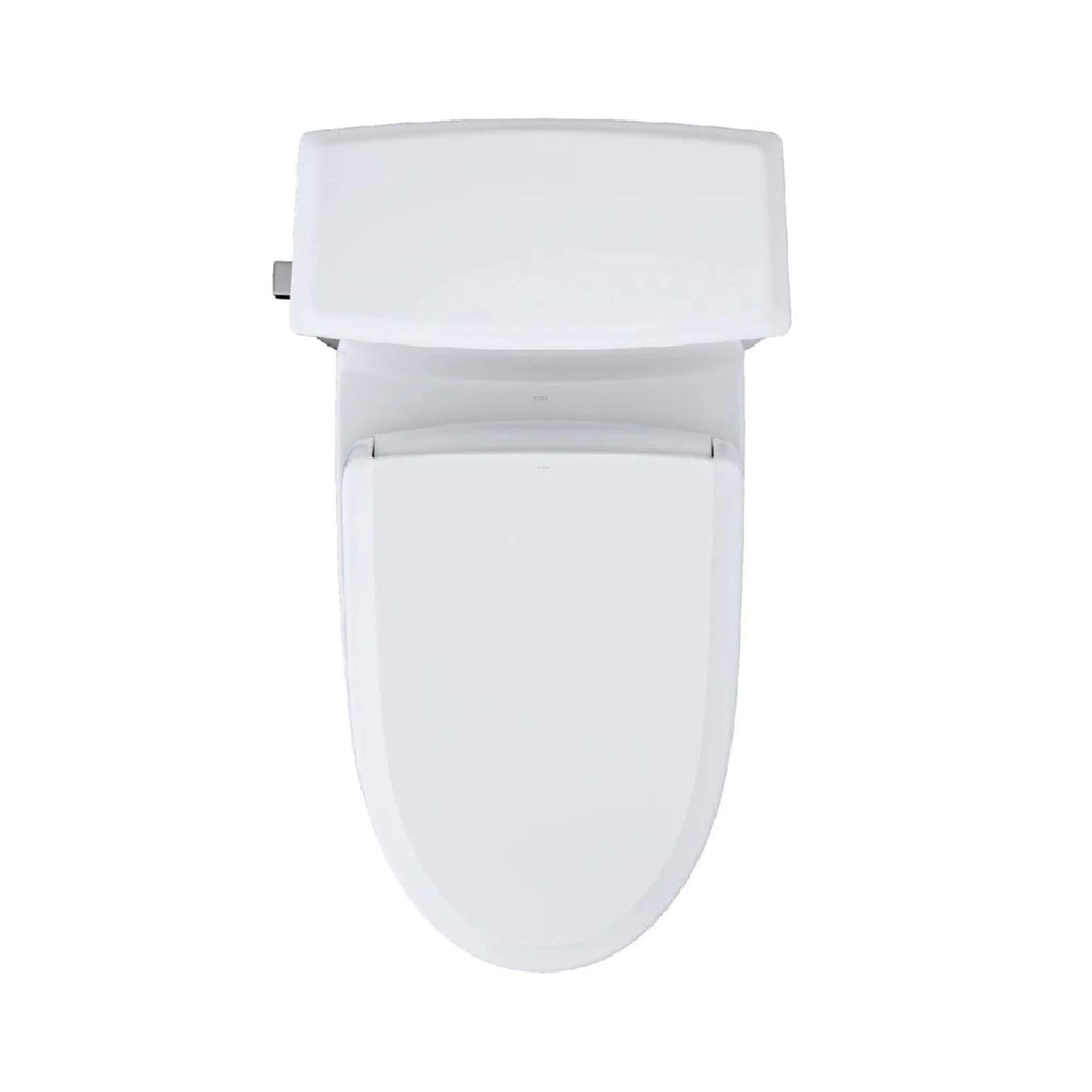 [MW4944734CEMFG#01] TOTO Connelly 1.28 GPF And 0.9 GPF Elongated Toilet With S7A Auto Open Bidet Seat (SAK24169) - Saksby Wholesale - Top View