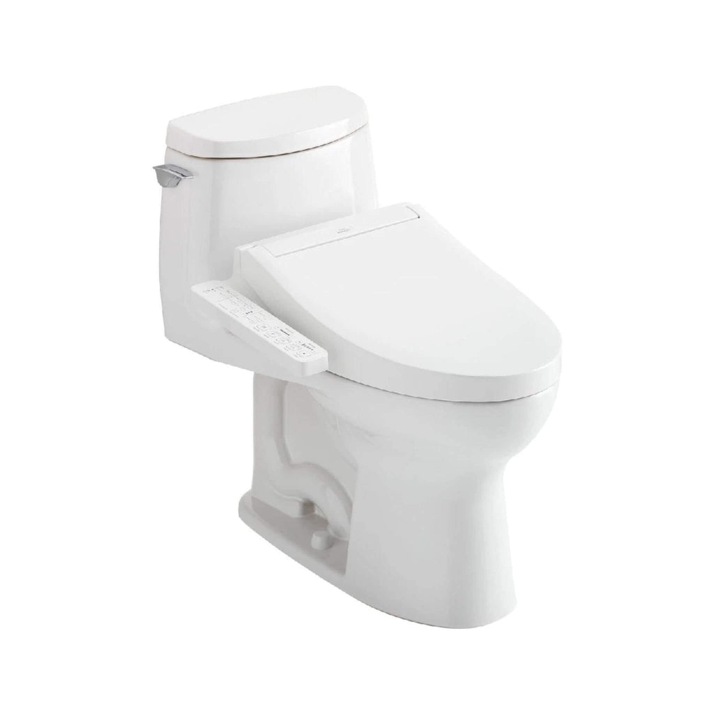 [MW6043074CUFG#01] TOTO Ultramax II Washlet C2 And 1.0 GPF One Piece Toilet Elongated Bidet Toilet (SAK30214) - Saksby Wholesale - Front Side VIew