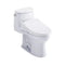 [MW6043084CEFG#01] TOTO Ultramax II 1.28 GPF One Piece Elongated Toilet With Washlet C5 Bidet Seat (SAK15253) - Saksby Wholesale - Side View