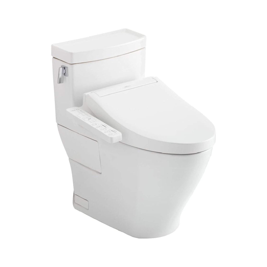 [MW6243074CEFG#01] TOTO Legato 1.28 GPF Elongated Toilet And Washlet C2 Bidet Seat (SAK54632) - Saksby Wholesale - Front Side View