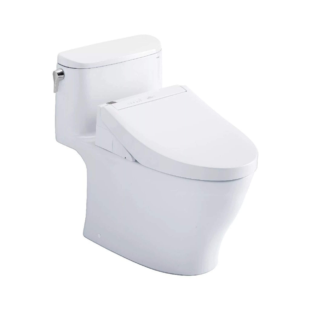 [MW6423084CUFG#01] TOTO Nexus 1G Elongated Toilet With Washlet C5 Bidet Seat (SAK89135) - Saksby Wholesale - Front Side VIew