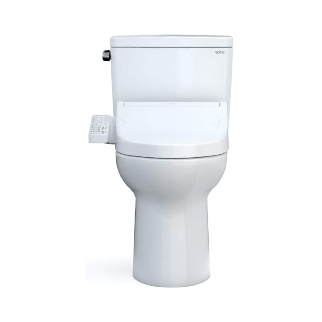 [MW7763074CEFG.10#01] TOTO Drake 1.28 GPF With Washlet C2 Elongated Bidet Toilet And 10" Rough In (SAK73915) - Saksby Wholesale - Front View