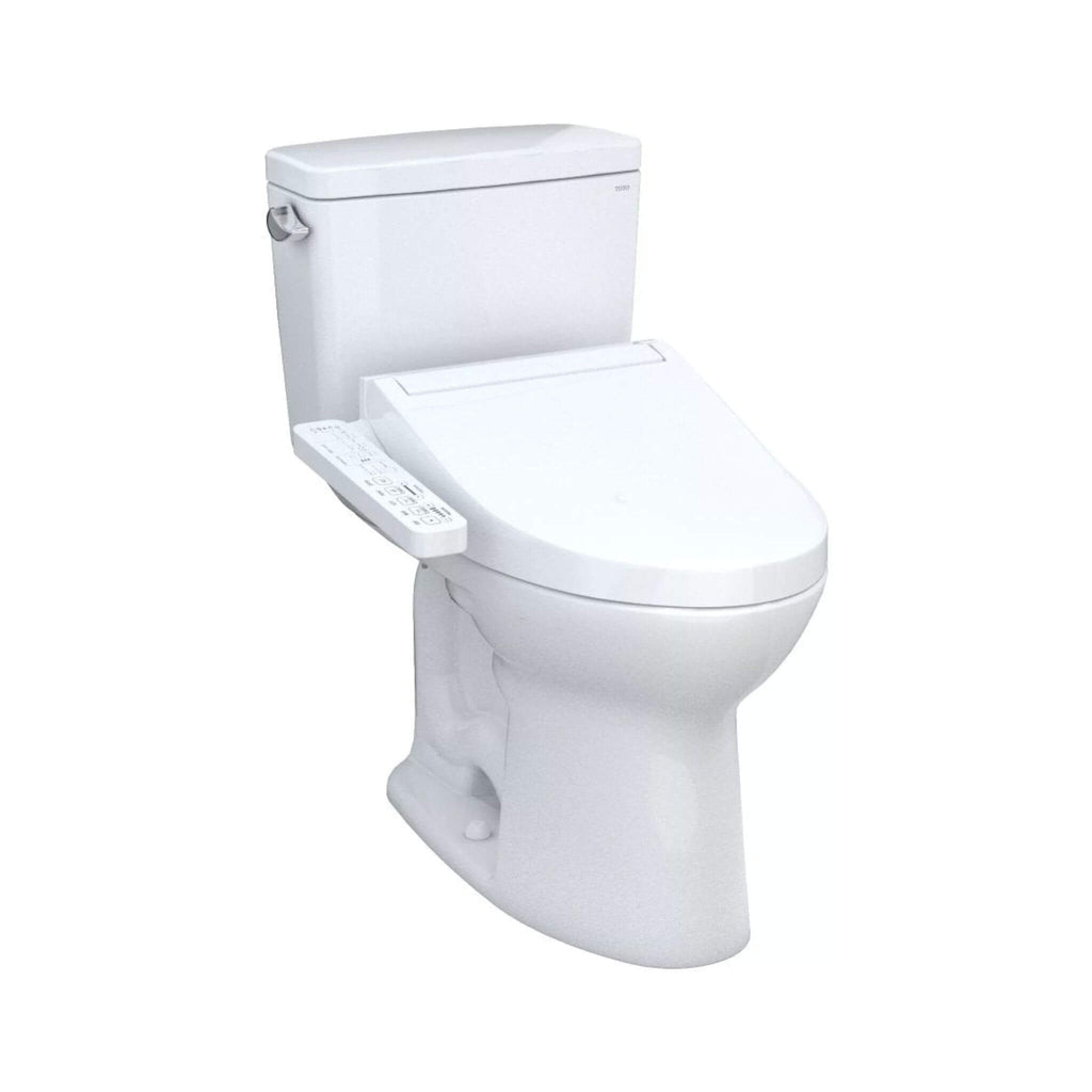 [MW7763074CSG#01] TOTO Drake 1.6 GPF And Washlet C2 With Left Hand Lever Elongated Bidet Toilet (SAK36982) - Saksby Wholesale -
Side View