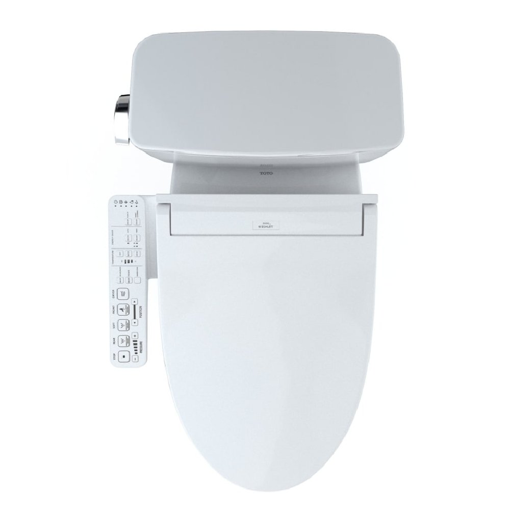 [MW7763074CSG#01] TOTO Drake 1.6 GPF And Washlet C2 With Left Hand Lever Elongated Bidet Toilet (SAK36982)