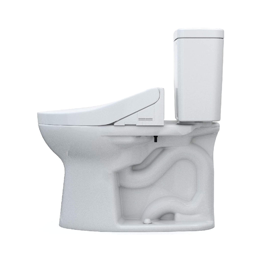 [MW7763084CSG#01] TOTO Drake C5 Bidet Seat With 1.6 GPF Tornado Flush (SAK12230) - Saksby Wholesale - LEft Side View