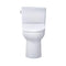 [MW7764726CEFG#01] TOTO Drake 1.28 GPF Electric Chair Height Toilet With Washlet S7 Heated Bidet Seat And Tornado Flush (SAK36508) - Saksby Wholesale - Front View