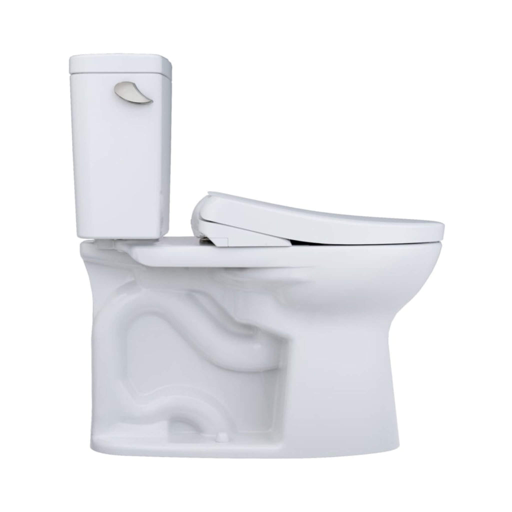 [MW7764726CSFG#01] TOTO Drake 1.6 GPF Elongated Chair Height Toilet With Washlet S7 Heated Bidet Seat And Night Light (SAK56817) - Saksby Wholesale - Right Side View
