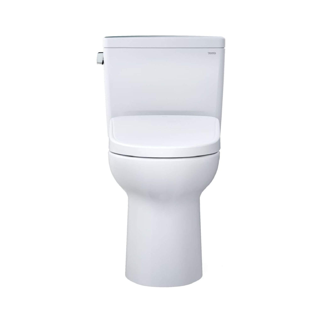 [MW7764726CSFG.10#01] TOTO Drake 1.6 GPF Elongated Chair Height Toilet With S7 Bidet Seat And 10" Rough In (SAK89024) - Saksby Wholesale - Front View