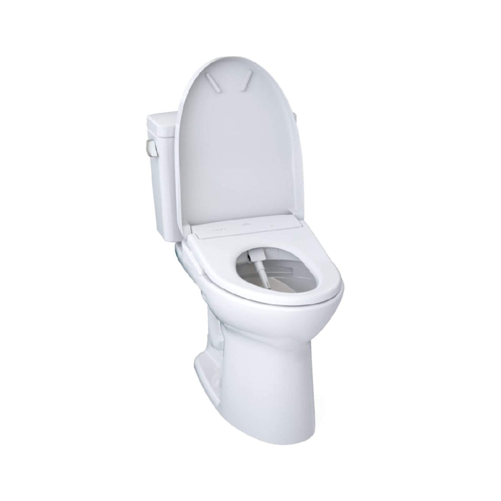 [MW7764726CSG#01] TOTO Drake 1.6 GPF RH Washlet Electric Bidet Toilet Seat With S7 Heated Bidet Seat And EWater+ Cleaning (SAK59042) - Saksby Wholesale - Open Bidet View