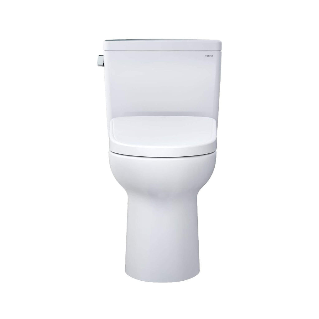 [MW7764726CSGA#01] TOTO Drake 1.6 GPF With Washlet S7 Auto Flush Elogated Bidet Seat Toilet (SAK39475) - Saksby Wholesale - Front View