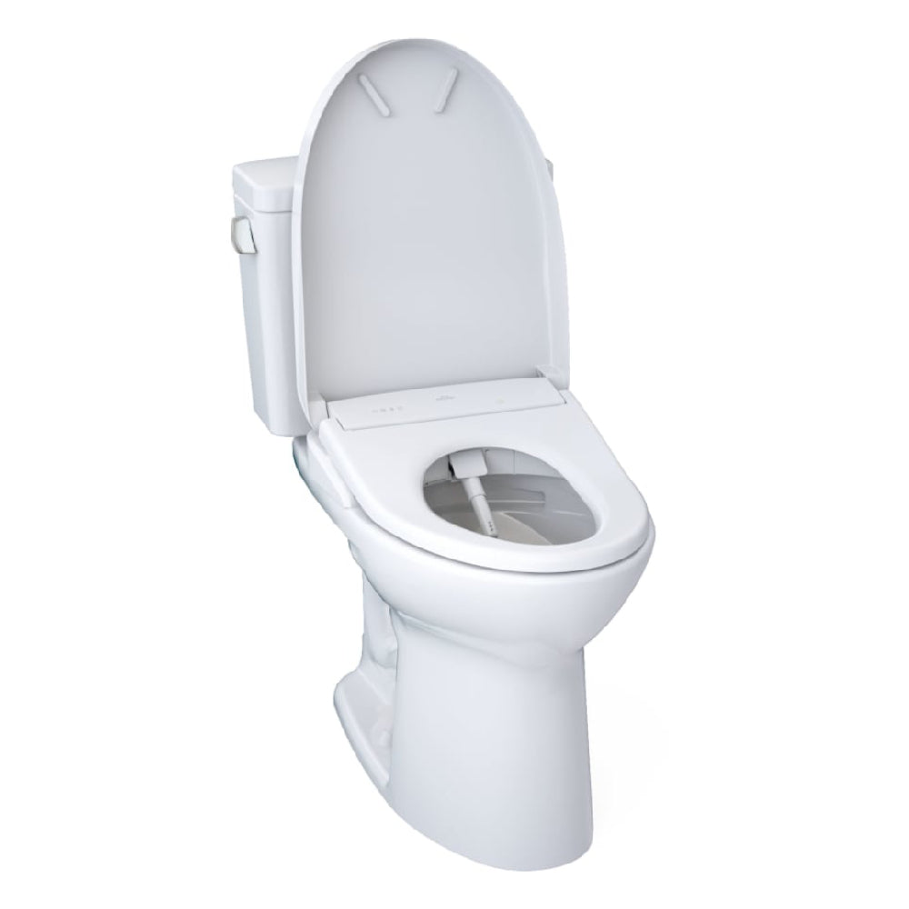 [MW7764736CEG#01] TOTO Drake 1.28 GPF Two Piece Washlet Elongated Toilet Seat With S7A Heated Auto Open/Close Lid (SAK64105)