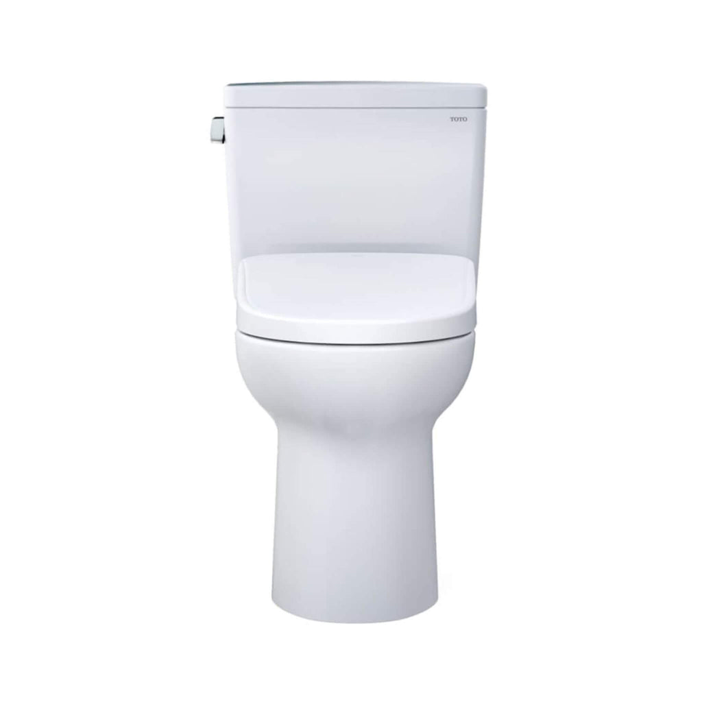 [MW7764736CSFG#01] TOTO Drake 1.6 GPF Elongated Chair Height Toilet W/ Washlet S7A Auto Bidet Seat & EWater+ Technology (SAK56915) - Saksby Wholesale - Front View