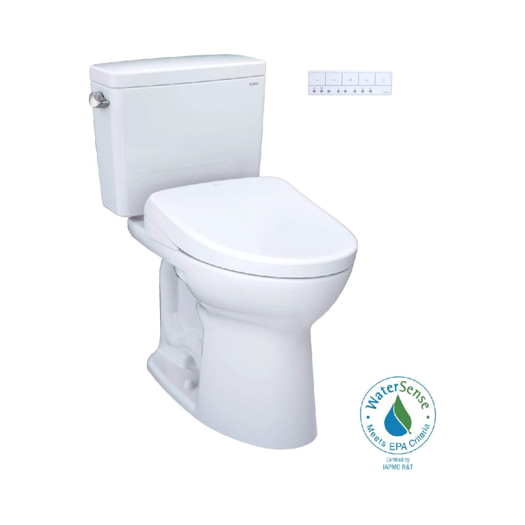 [MW7764736CSFGA.10#01] TOTO Drake 1.6 GPF Universal Height Toilet With Washlet S7A Auto Open Bidet Seat (SAK52849) - Saksby Wholesale - WaterSense Certified