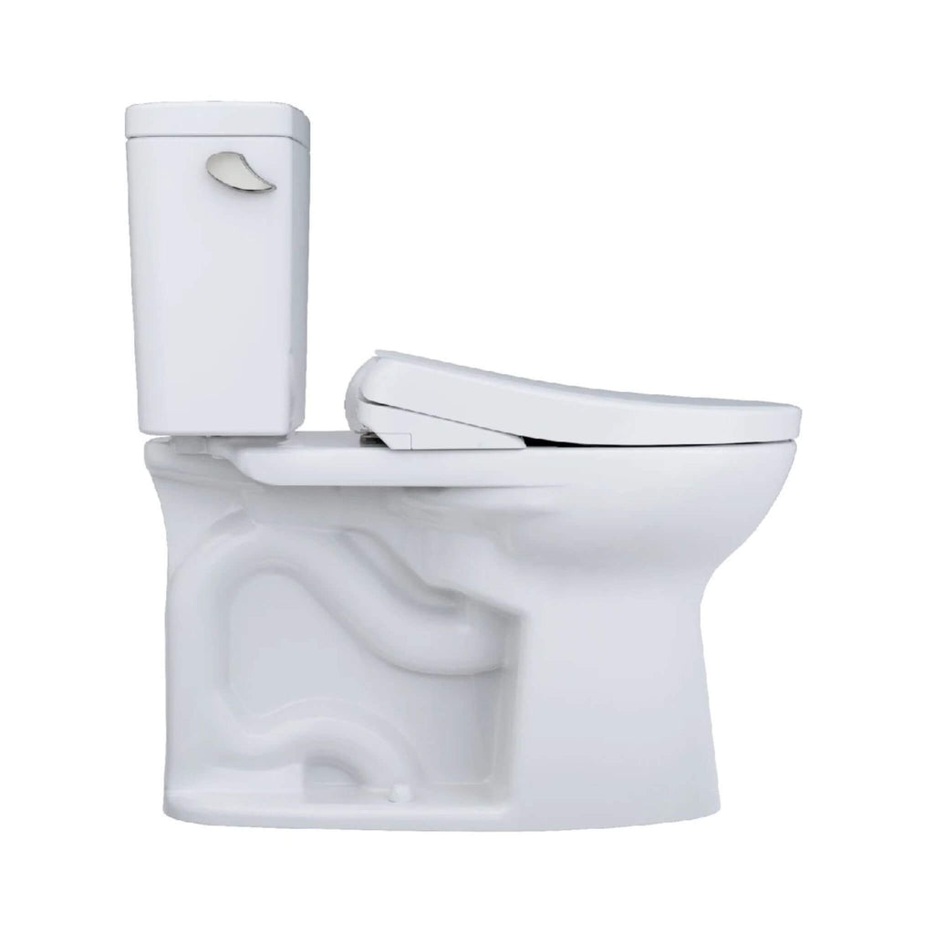 [MW7764736CSGA#01] TOTO Drake 1.6 GPF With Washlet S7A Elongated Auto Flush Bidet Seat Toilet (SAK52781) - Saksby Wholesale - LEft Side View