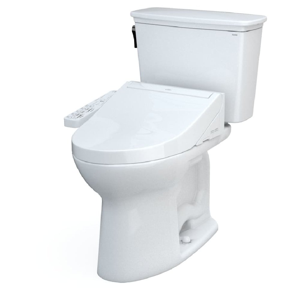 [MW7863074CEFG.10#01] TOTO Drake Washlet C2 With 1.28 GPF Universal Height Bidet Toilet (SAK70451)