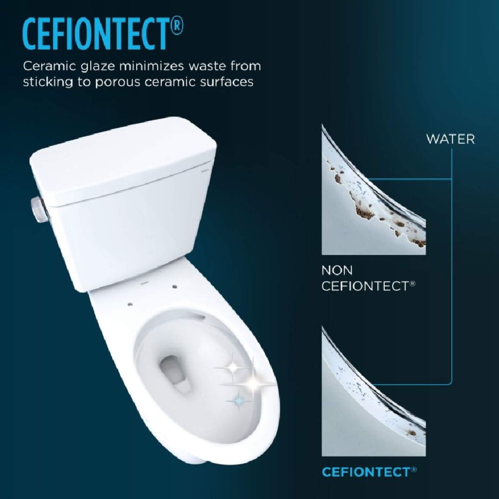 [MW7863074CEFG.10#01] TOTO Drake Washlet C2 With 1.28 GPF Universal Height Bidet Toilet (SAK70451) - Saksby Wholesale - Cefiontect Feature