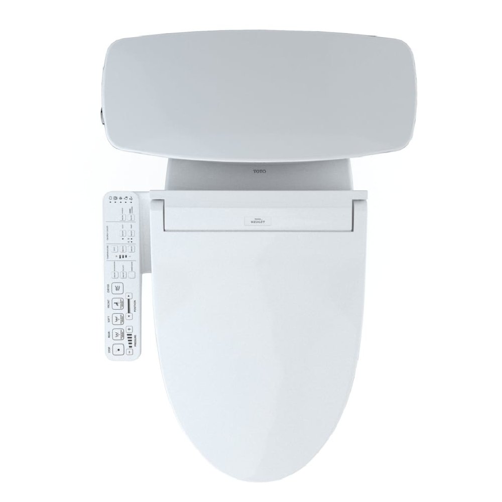 [MW7863074CEFG.10#01] TOTO Drake Washlet C2 With 1.28 GPF Universal Height Bidet Toilet (SAK70451)
