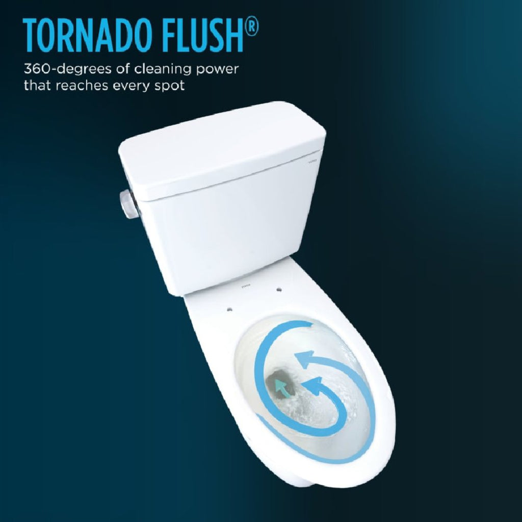 [MW7863074CEG#01] TOTO Drake Transitional Washlet C2 Bidet Seat With 1.28 GPF Elongated Toilet (SAK90371) - Saksby Wholesale - Tornado Flush