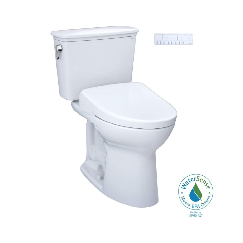 [MW7864726CEFG.10#01] TOTO Drake Elongated Chair Height Transitional Toilet With S7 Bidet Seat And 10" Rough In (SAK95631) - Saksby Wholesale - Certified