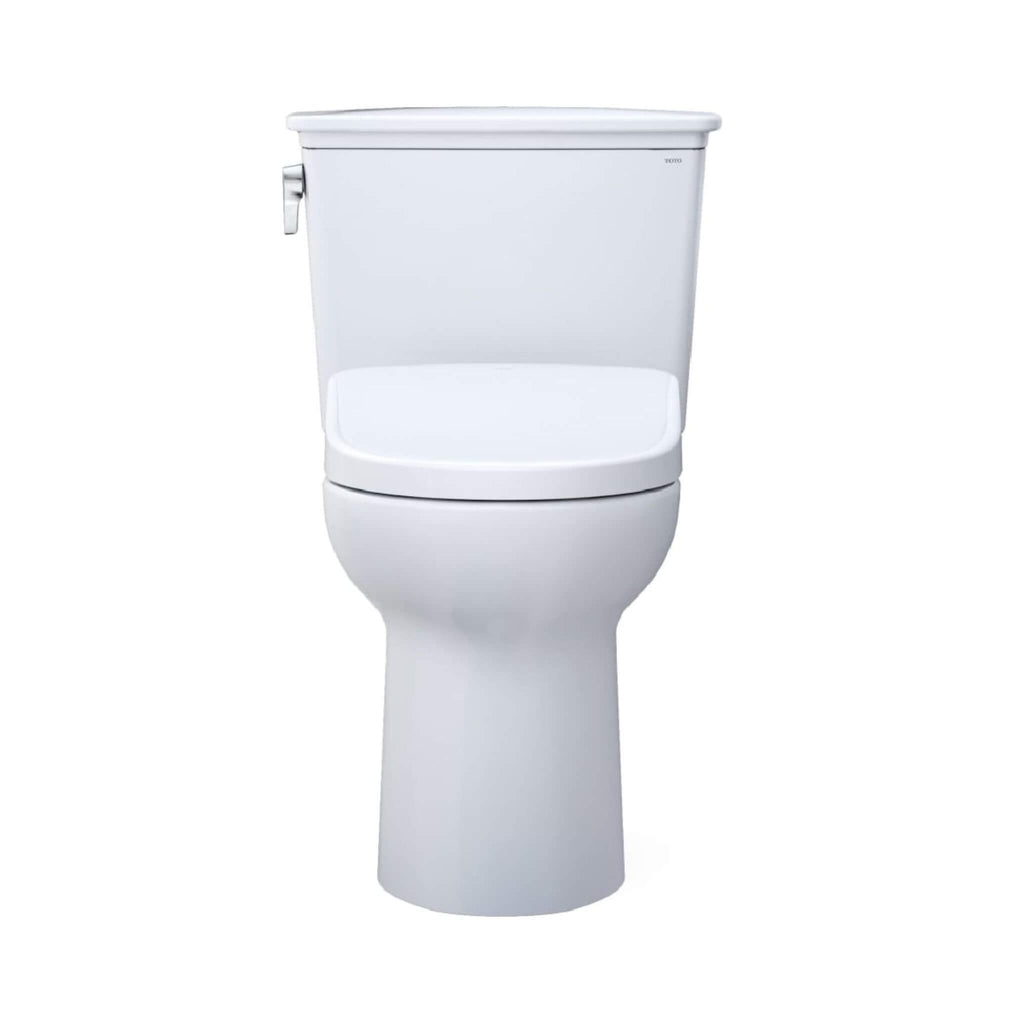 [MW7864726CEFG.10#01] TOTO Drake Elongated Chair Height Transitional Toilet With S7 Bidet Seat And 10" Rough In (SAK95631) - Saksby Wholesale - Front View