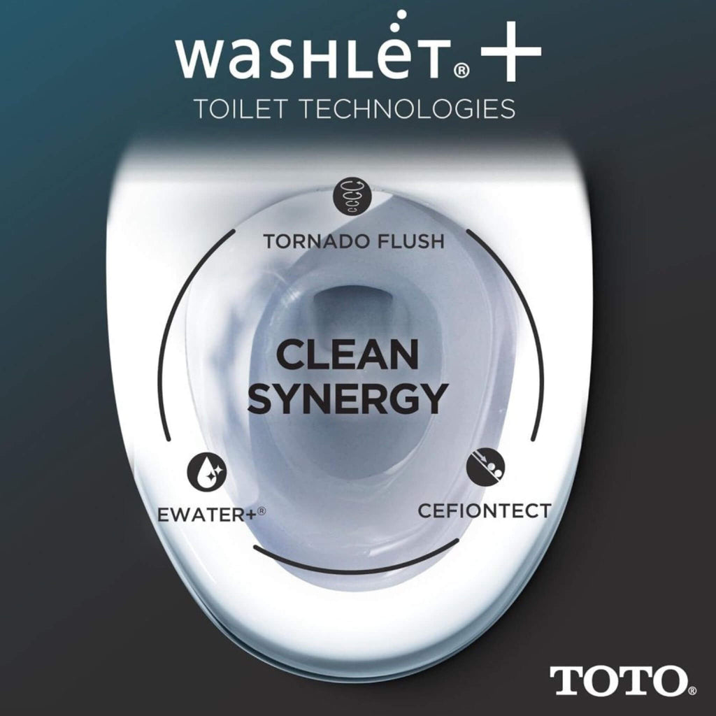 [MW7864726CEG#01] TOTO Drake 1.28 GPF Tornado Flush Washlet Toilet With S7 Bidet Seat (SAK27632) - Saksby Wholesale - Toilet Technologies