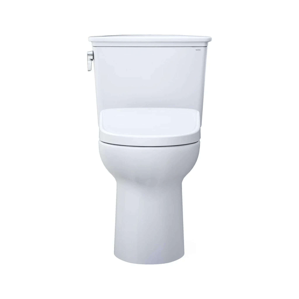 [MW7864736CEFG#01] TOTO Drake 1.28 GPF Elongated Chair Height Toilet Seat With Transitional Washlet S7A (SAK78915) - Saksby Wholesale - Front View