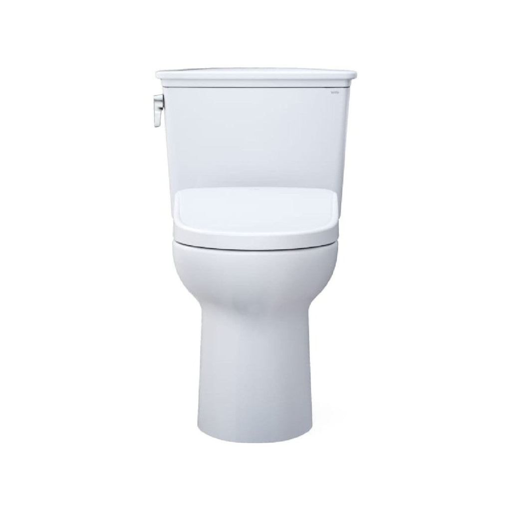 [MW7864736CEFG.10#01] TOTO Drake Washlet S7A Open Bidet Seat And 1.28 GPF Universal Height Toilet With Warm Air Dryer (SAK94671)- Saksby Wholesale - Front View