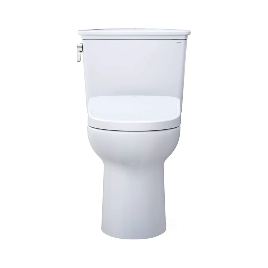 [MW7864736CEG#01] TOTO Drake 1.28 GPF Tornado Flush Toilet With Washlet S7A Bidet Seat (SAK56130) - Saksby Wholesale - Front View