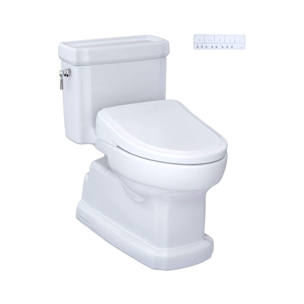 [MW9744734CEFGA#01] TOTO Guinevere 1.28 GPF Elongated Chair Height Toilet With Washlet+ S7A Tornado Auto Flush (SAK41037) - Saksby Wholesale - Product Preview