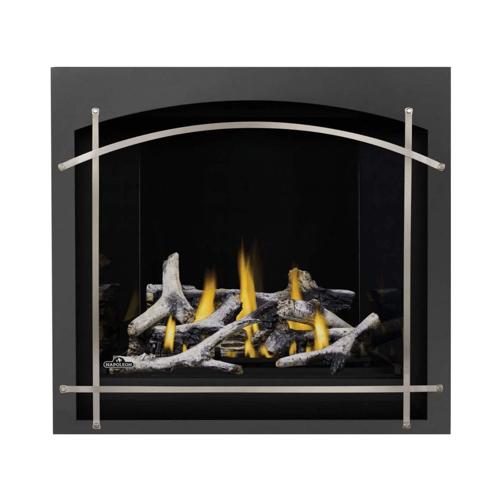 Napoleon Altitude X Direct Vent 36" Natural Gas Fireplace [AX36NTE-1] (SAK61243) - Saksby Wholesale - Black Brick Design View