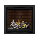 Napoleon Altitude X Direct Vent 36" Natural Gas Fireplace [AX36NTE-1] (SAK61243) - Saksby Wholesale - Brown Bricks With White Logs Design