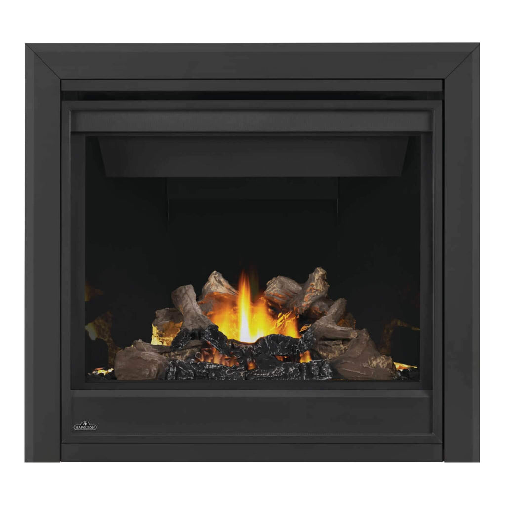 Napoleon Ascent 36 Direct Vent Electronic Ignition Natural Gas Fireplace, 35" [BX36NTRE] SASKBY - Flames and Accessories View