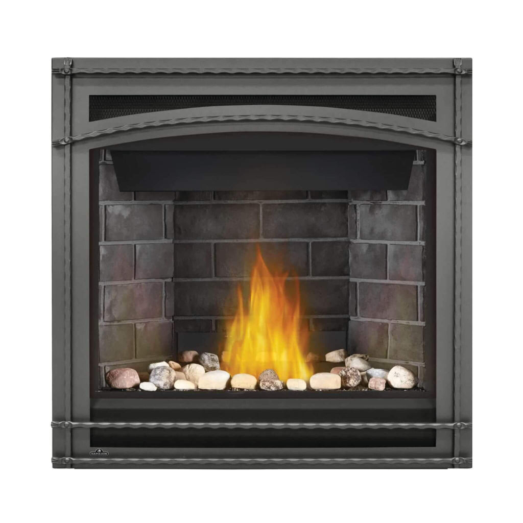 Napoleon Ascent 36 Direct Vent Millivolt Ignition Natural Gas Fireplace, 35-Inch [B36NTR-1] (SAK85316) - Saksby Wholesale - Stones Accessories View