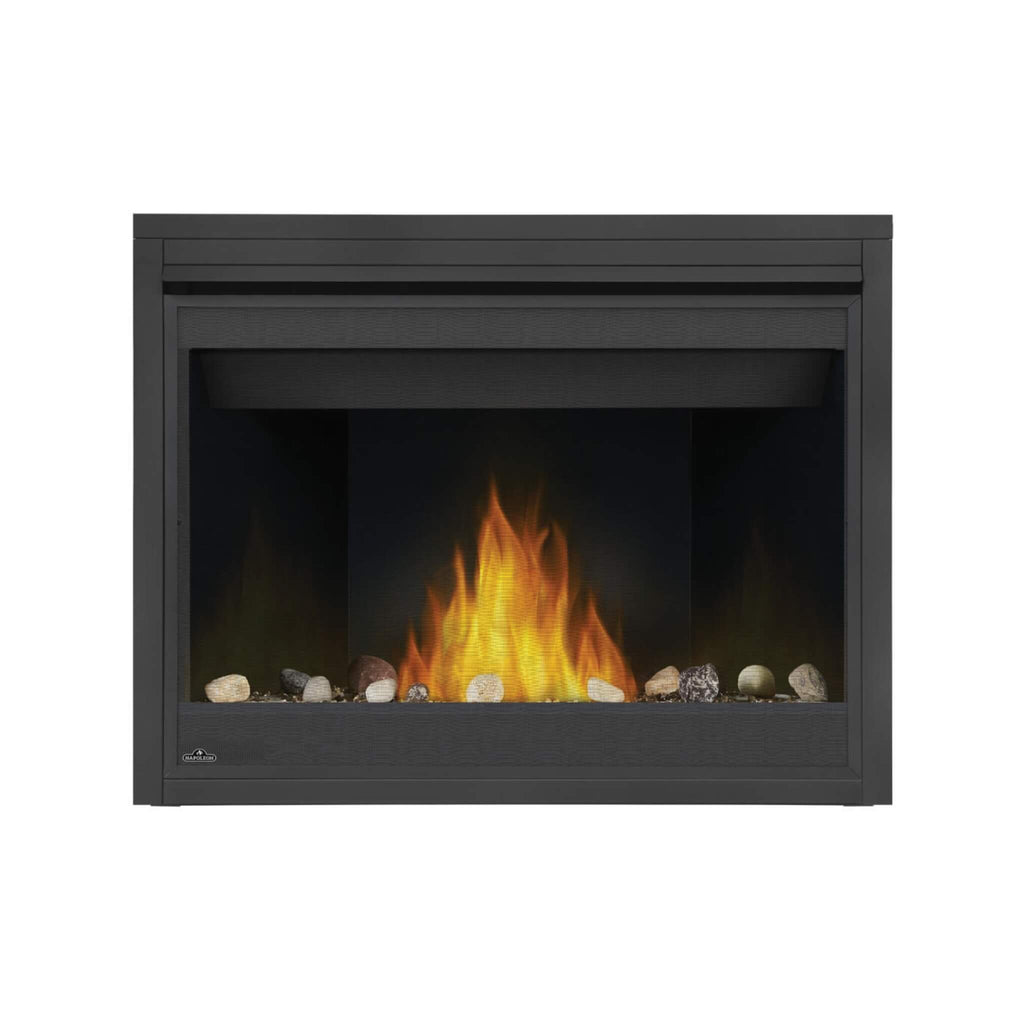 Napoleon Ascent 42 Direct Vent Millivolt Ignition Propane Gas Fireplace [B42N/PTR] SAKSBY - Flames View