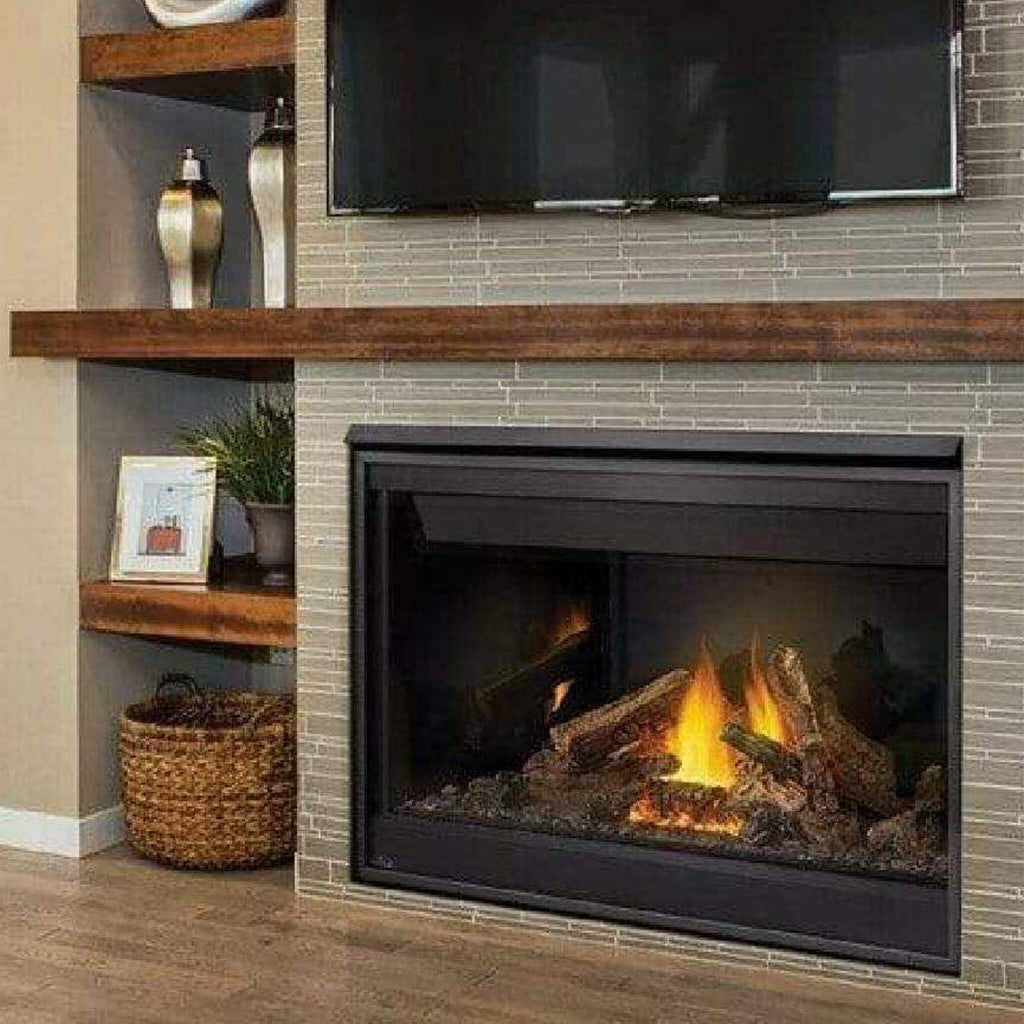 NAPOLEON ASCENT 42 Direct Vent Millivolt Ignition Propane Gas Fireplace [B42N/PTR] (SAK91456) - Lifestyle View