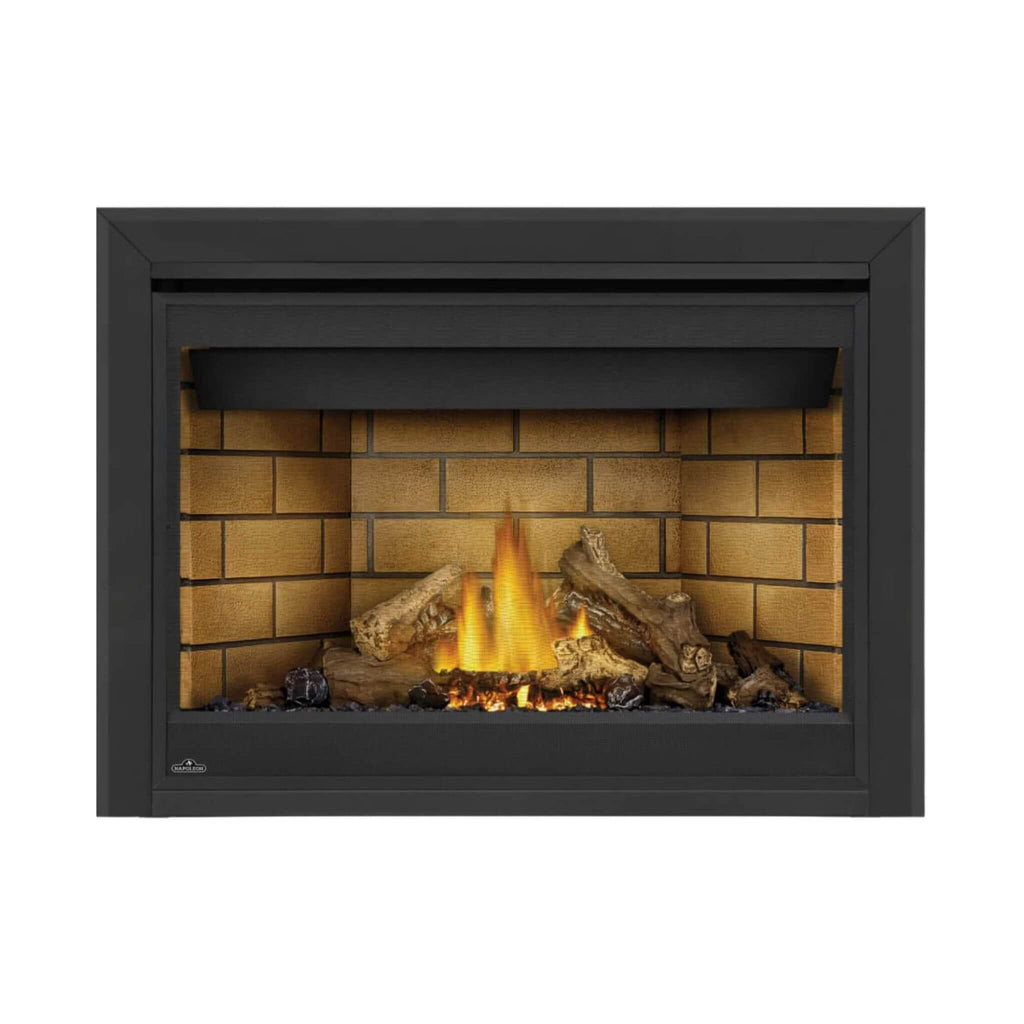 Napoleon Ascent 46" Direct Vent Millivolt Ignition Natural Gas Fireplace With Back-Up Control System [B46NTR] (SAK62184) - Saksby Wholesale - Yellow Brick Design View