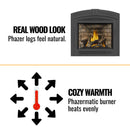 Napoleon Ascent 70 Direct Vent Electronic Ignition Propane Gas Fireplace, 35" [GX70PTE/NTE-1] (SAK14829) - Saksby Wholesale - Features View