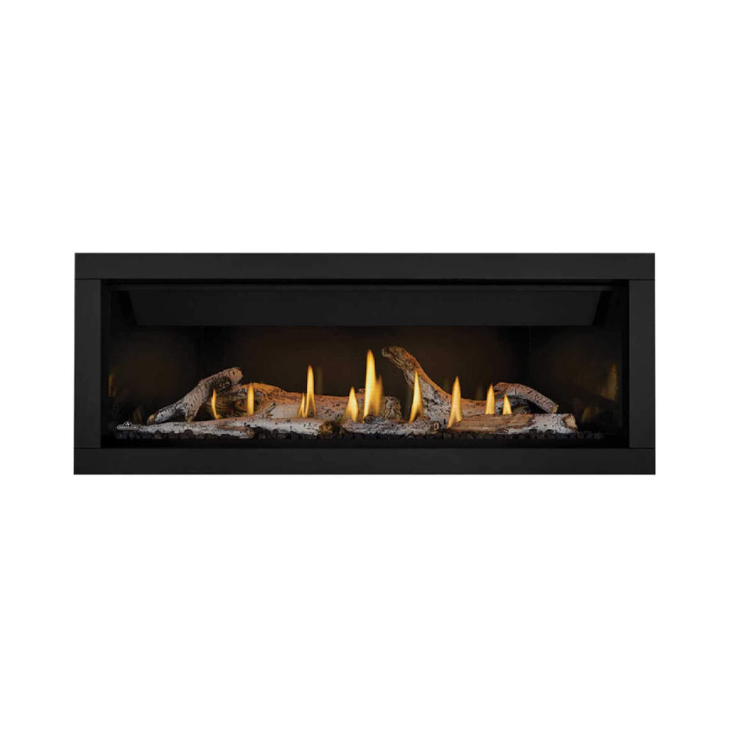 NAPOLEON ASCENT LINEAR Premium Direct Vent Natural Gas Fireplace Battery Back-Up Control [BLP42/46/56NTE] (SAK52964) - Saksby Wholesale - Logs Design View