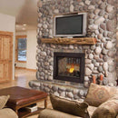 Napoleon Ascent Multi-View 3-Sided Log Set Direct Vent Natural Gas Fireplace [BHD4PNA] (SAK75492) - Saksby Wholesale - Lifestyle Image In The Living Room