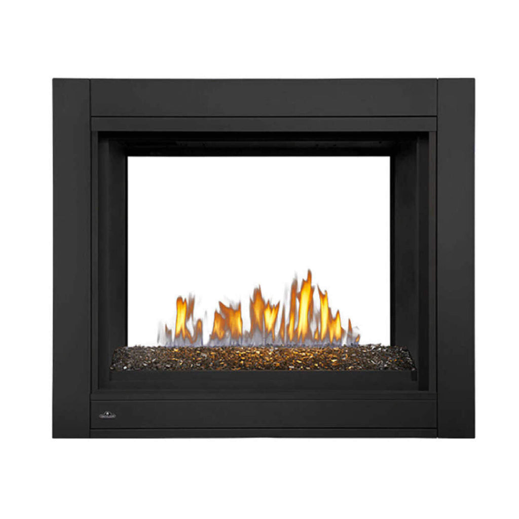Napoleon Ascent Multi-View See-Through Glass Ember Bed Direct Vent Natural Gas, 45" [BHD4STGN] (SAK72816) - Saksby Wholesale - Front View