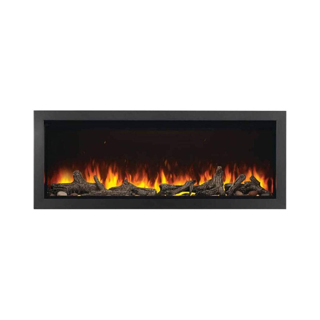 Napoleon Astound Built-In Electric Fireplace With Premium Remote & Mobile App [NEFB50/62/74/96AB] (SAK34921) - Saksby Wholesale - Black Wood Flame View
